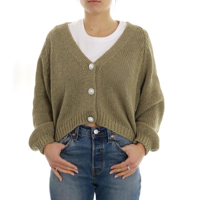 CARDIGAN BOTTONI GIOIELLO HAVEONE - Mad Fashion | img vers.1300x/